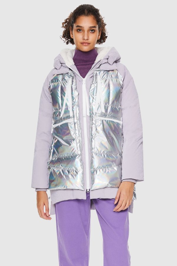 092 Colorlay Chrome Down Jacket - Image 6