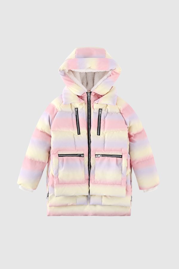 092 Classics Kids Thickened Hooded Down Coat - Image 29