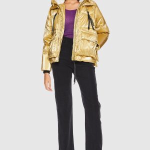 092 Cosmos Cropped Crome Down Jacket