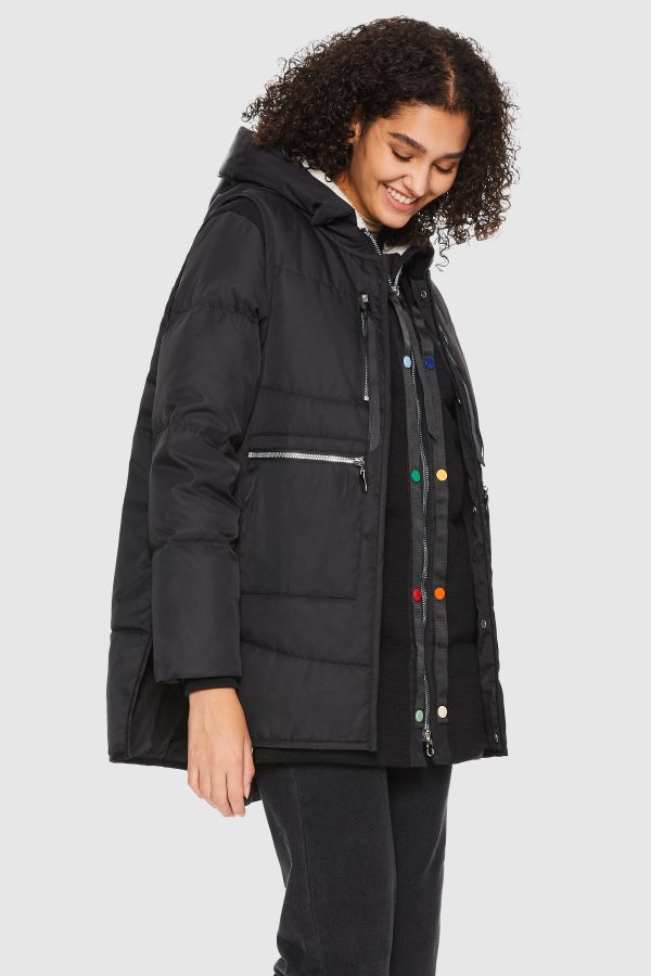 092 O-Lab Thickened Puffer Down Jacket with Detachable Vest - Image 8