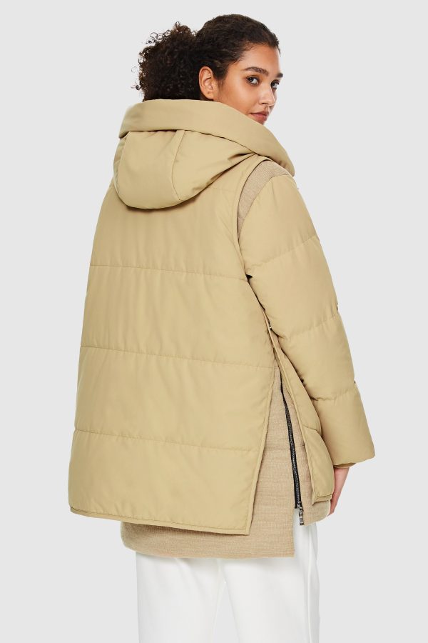 092 O-Lab Thickened Puffer Down Jacket with Detachable Vest - Image 11