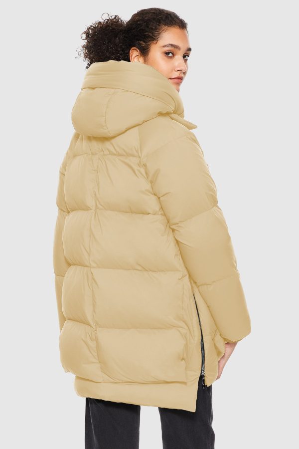092 Thickened Hooded Down Puffer Jacket - Image 3