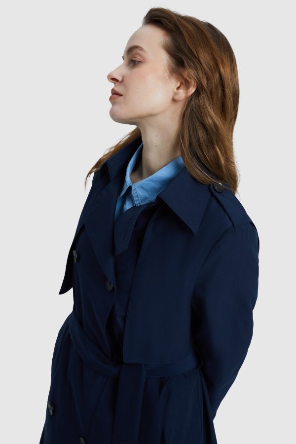 3/4 Hudson Trench with Removable Vest - Image 16