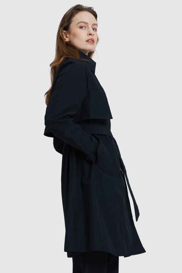 3/4 Hudson Trench with Removable Vest - Image 7