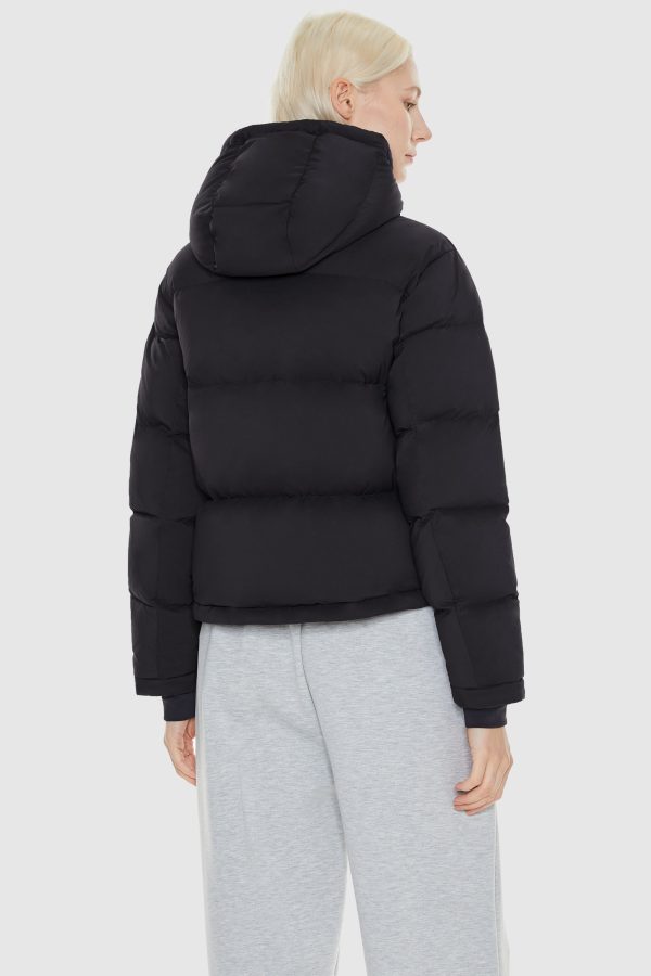 Aurora Cropped Thermal Down Puffer Jacket - Image 11