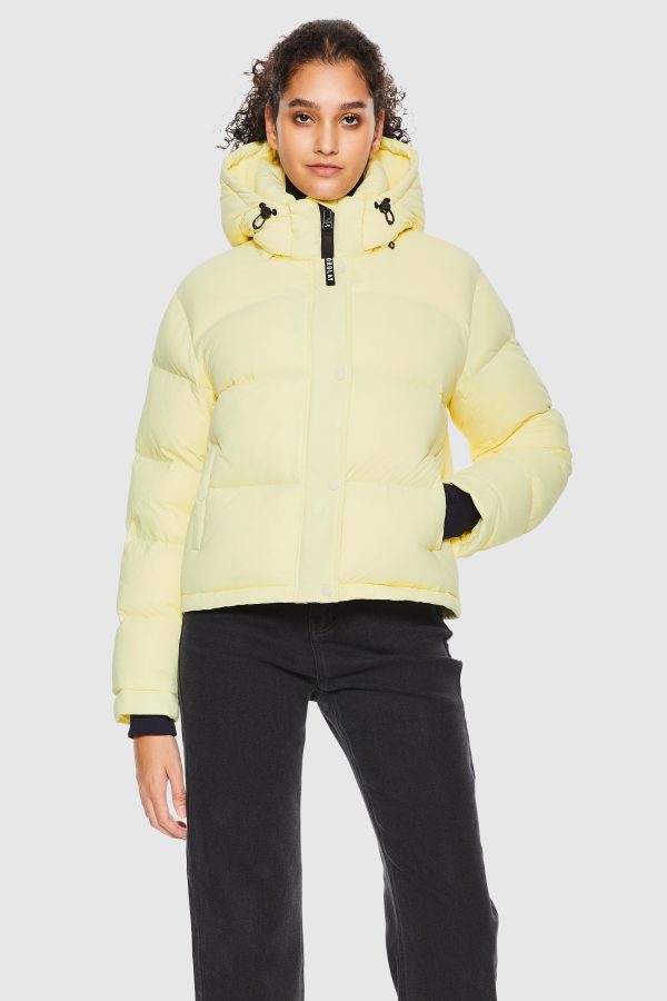 Aurora Cropped Thermal Down Puffer Jacket - Image 14