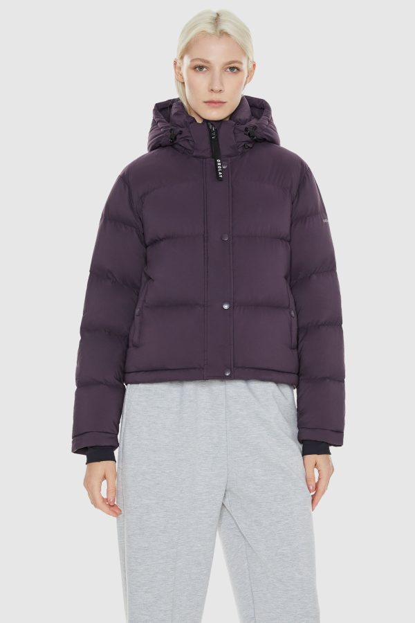 Aurora Cropped Thermal Down Puffer Jacket - Image 6
