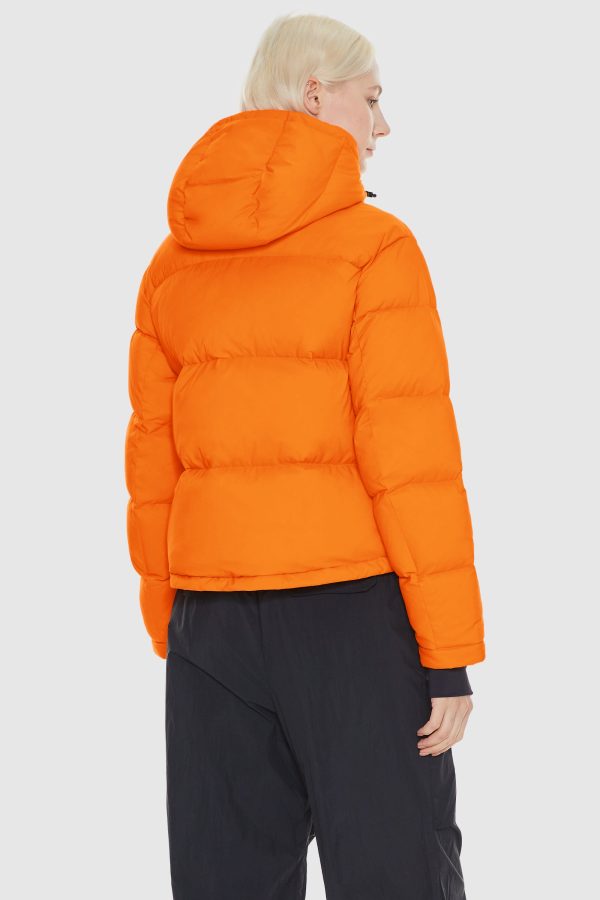 Aurora Cropped Thermal Down Puffer Jacket - Image 3