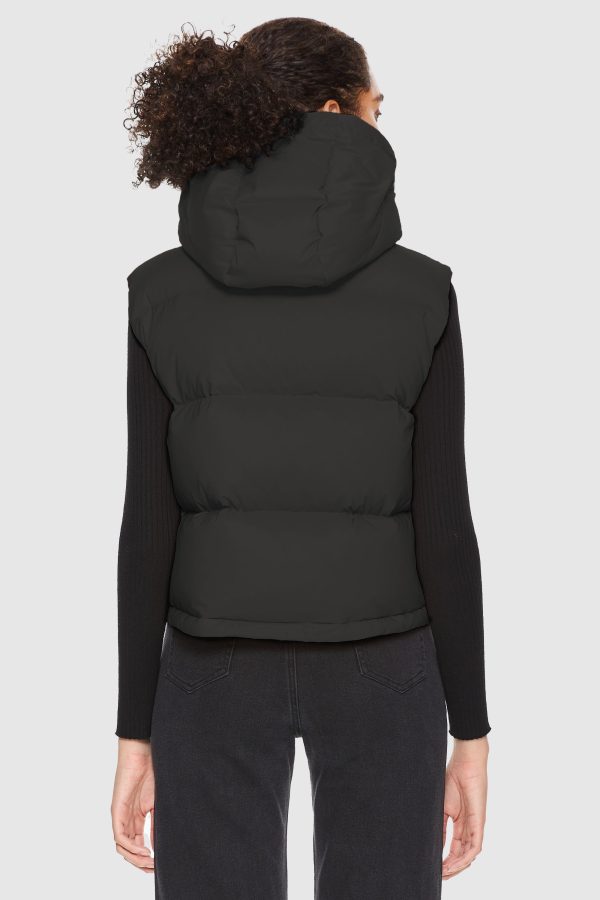 Aurora Hooded Down Puffer Vest - Image 8