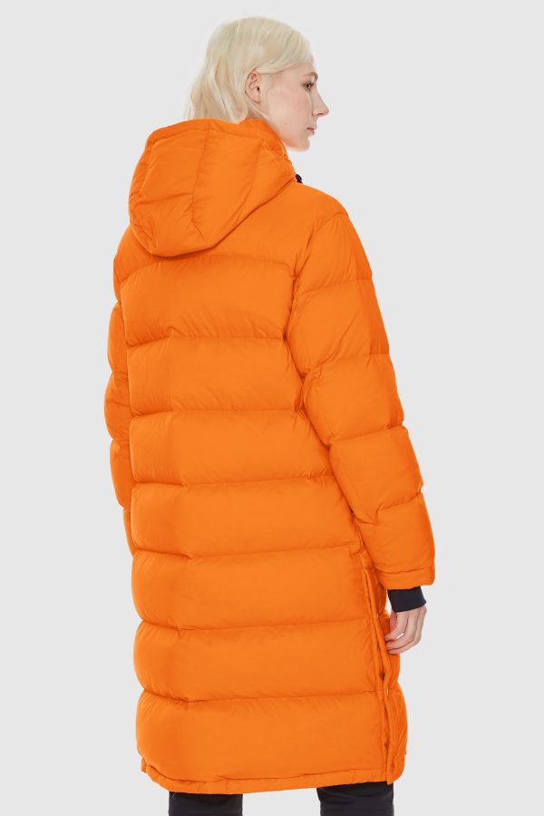 Aurora Long Detachable Hooded Down Jacket - Image 3
