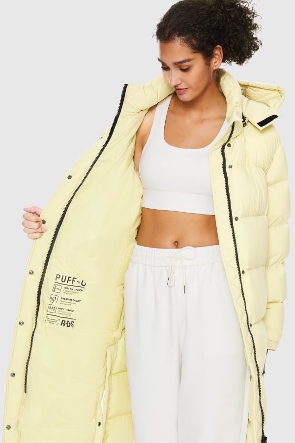 Aurora Long Down Coat - Image 8