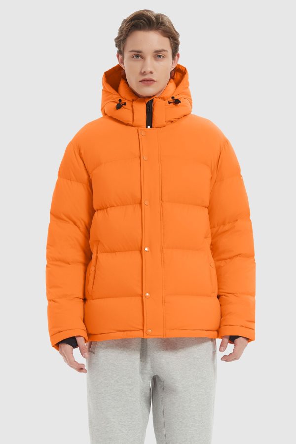 Aurora Mens Down Puffer with Detachable Hood - Image 2
