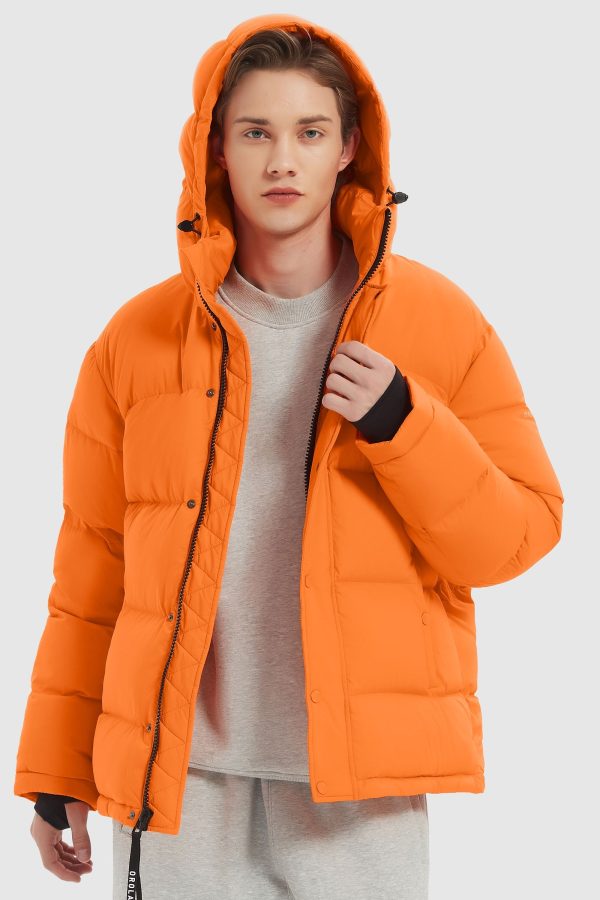 Aurora Mens Down Puffer with Detachable Hood - Image 4