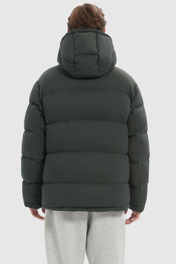 Aurora Mens Down Puffer with Detachable Hood - Image 11