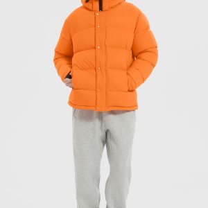 Aurora Mens Down Puffer with Detachable Hood