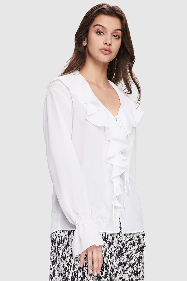 Business Casual Chiffon Blouse - Image 3