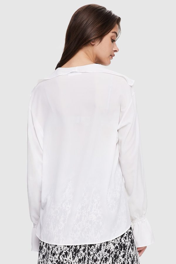 Business Casual Chiffon Blouse - Image 4