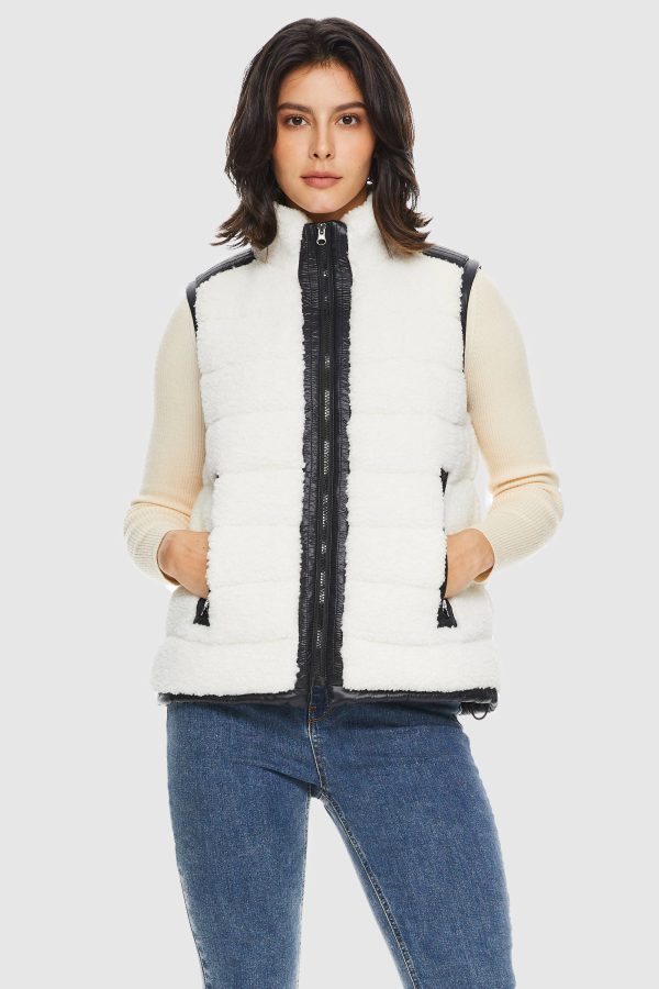 Casual Fleece Down Vest - Image 10