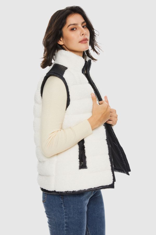 Casual Fleece Down Vest - Image 12