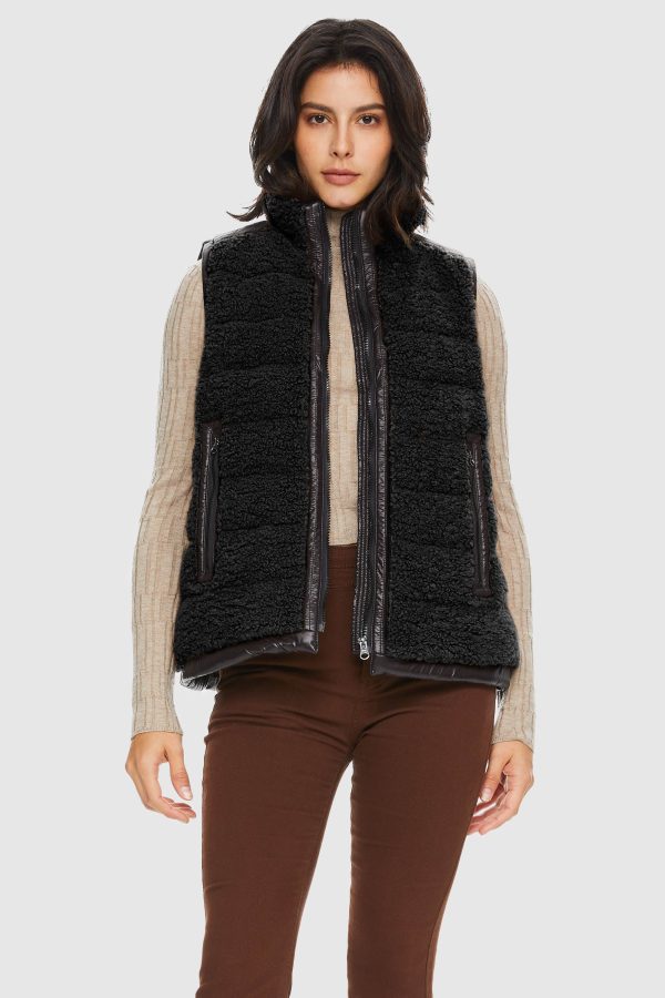 Casual Fleece Down Vest - Image 2