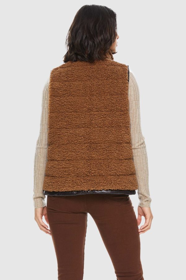Casual Fleece Down Vest - Image 7