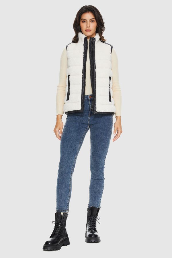 Casual Fleece Down Vest - Image 9