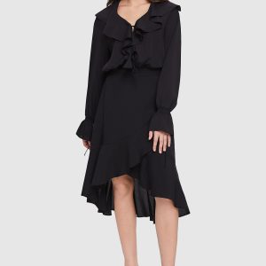 Chiffon Midi Skirt