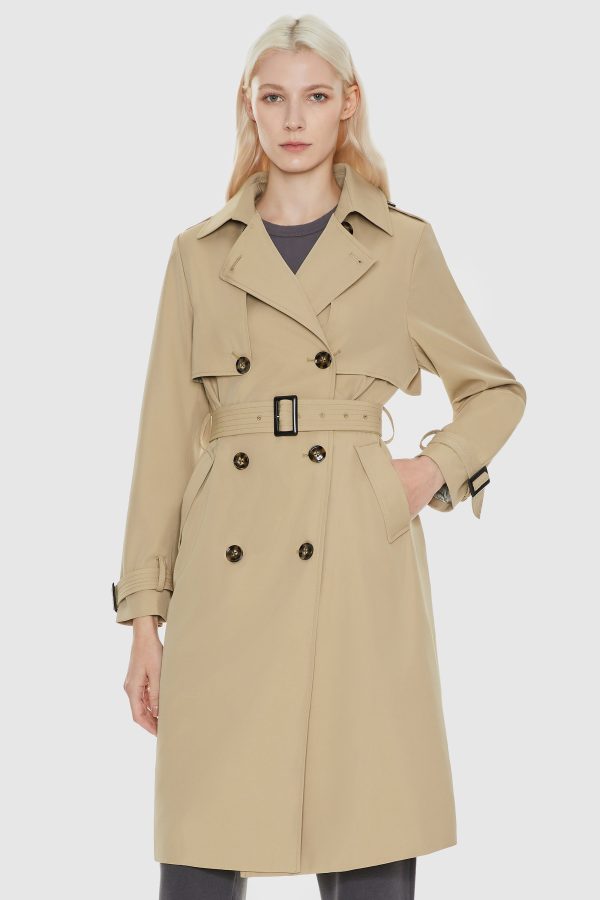 Classic Double-Breasted Lapel Hudson Trench - Image 6