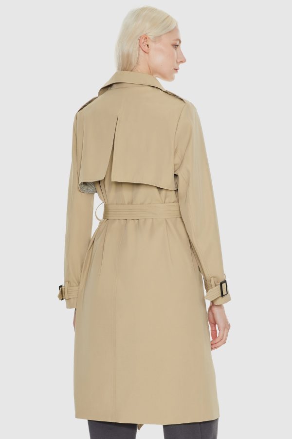 Classic Double-Breasted Lapel Hudson Trench - Image 7