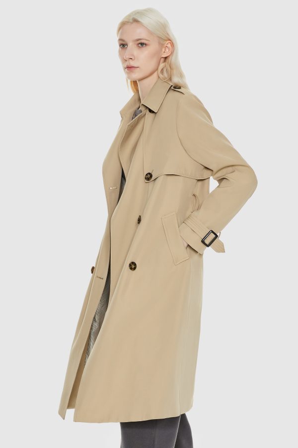 Classic Double-Breasted Lapel Hudson Trench - Image 8