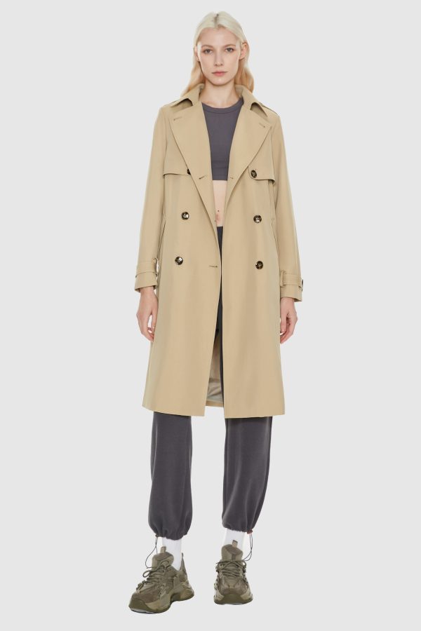 Classic Double-Breasted Lapel Hudson Trench - Image 5