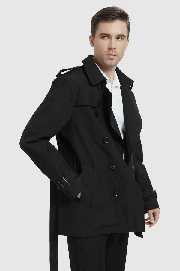 Classic Double-Breasted Overcoat - Image 8