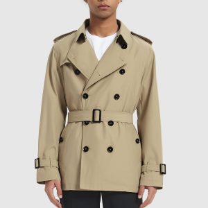 Classic Double-Breasted Overcoat