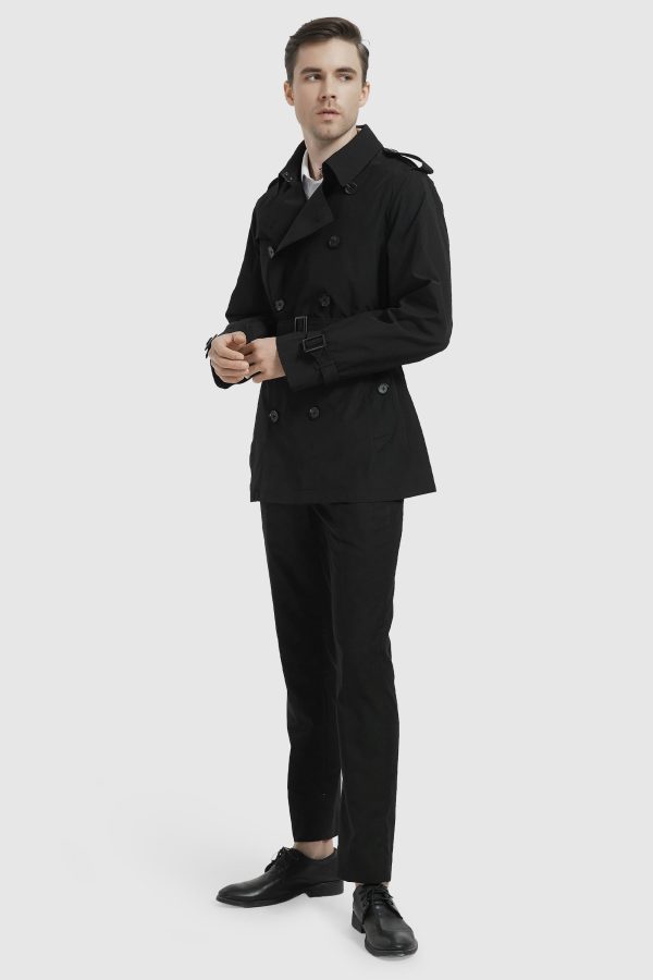 Classic Double-Breasted Overcoat - Image 5