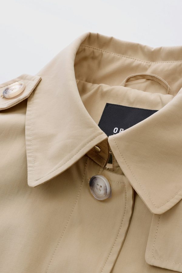 Classic Windproof Belted Hudson Trench - Image 18