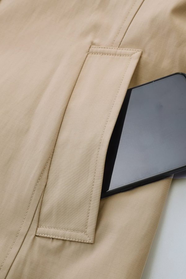 Classic Windproof Belted Hudson Trench - Image 19