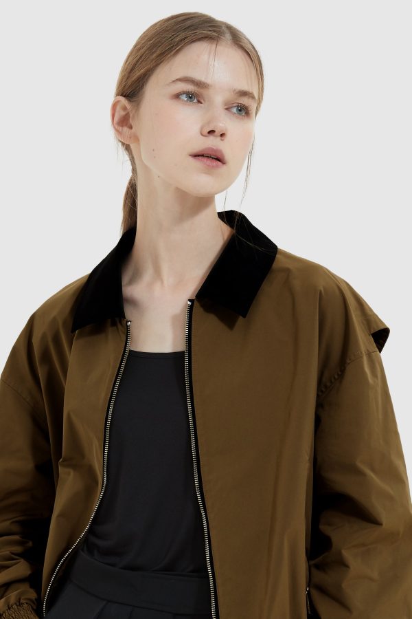 Collared Bomber Jacket - Image 4