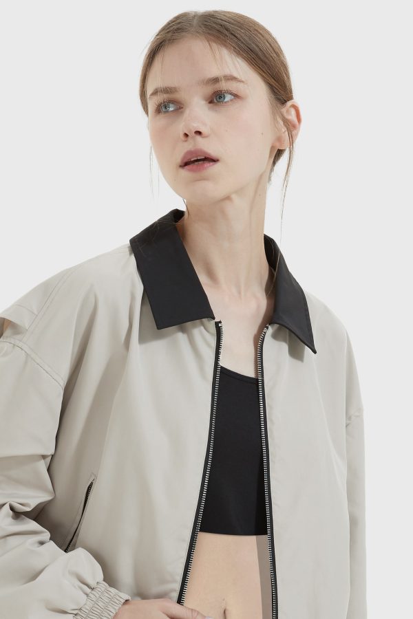 Collared Bomber Jacket - Image 8
