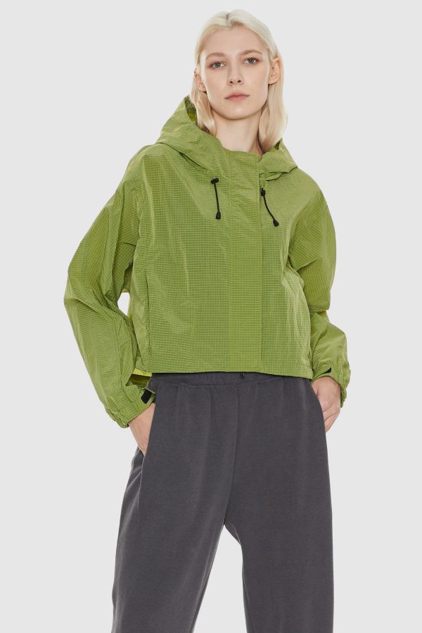 Cropped Lightweight Jacket - Image 2