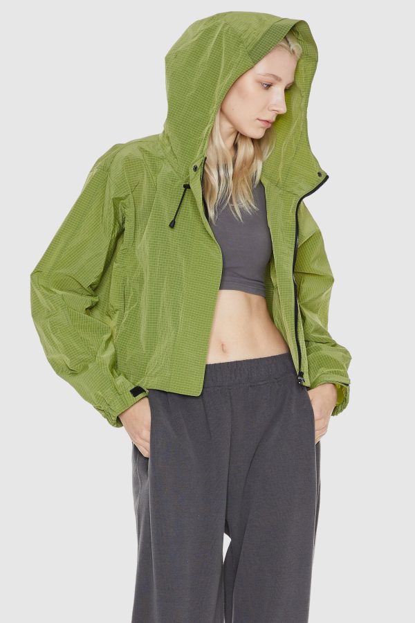 Cropped Lightweight Jacket - Image 3