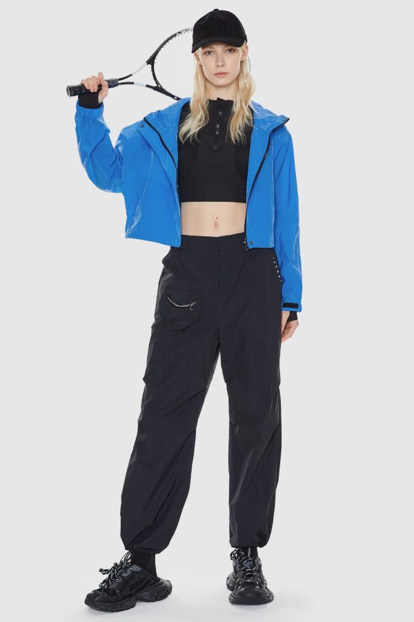 Cropped Lightweight Jacket - Image 9