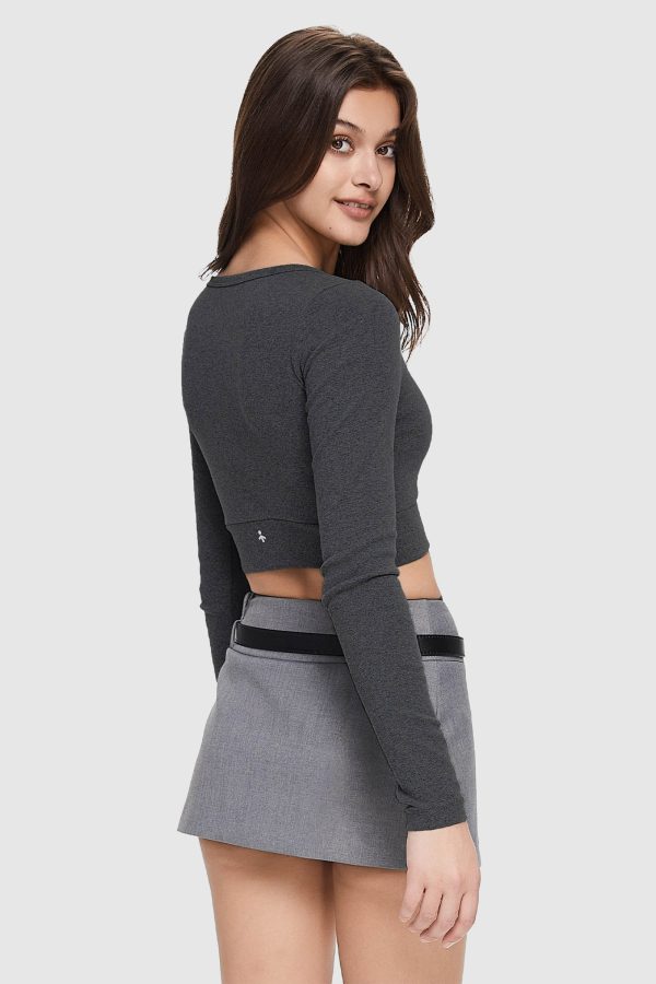 Cropped Pullover Sweater - Image 9