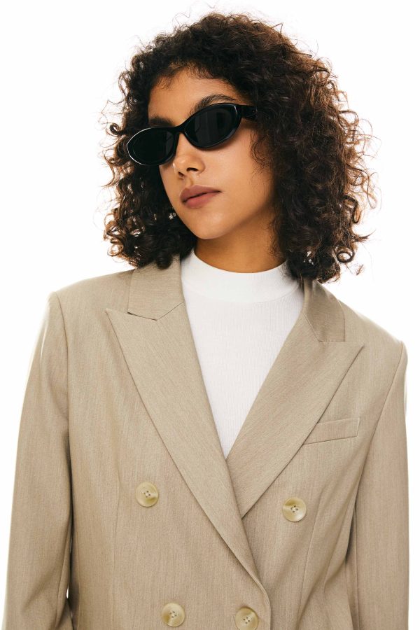 Double-Breasted Business Blazer - Image 8