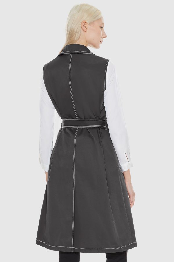 Double-Breasted Long Vest - Image 12