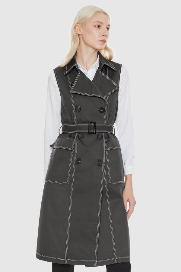 Double-Breasted Long Vest - Image 13