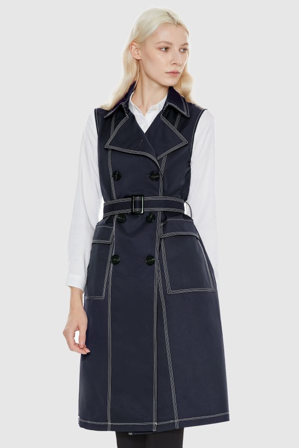 Double-Breasted Long Vest - Image 2