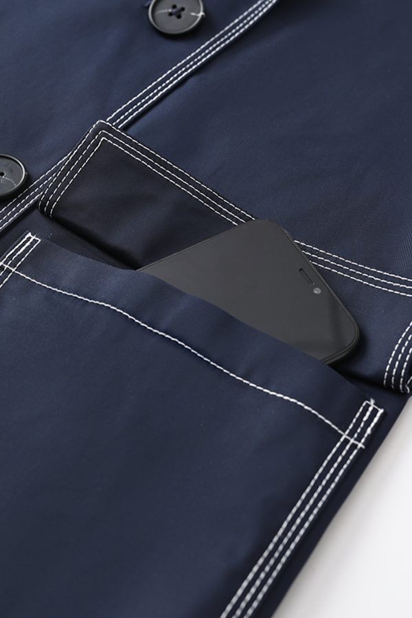 Double-Breasted Long Vest - Image 7