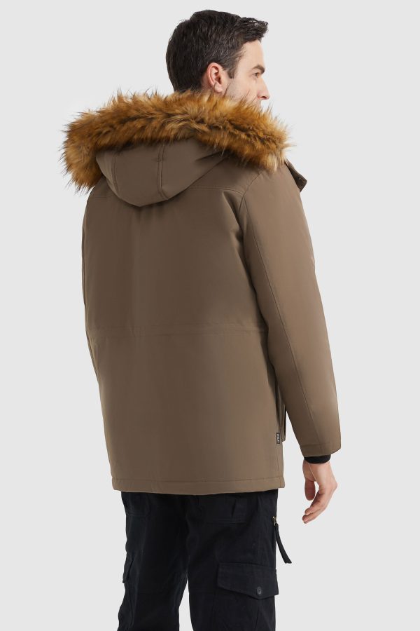 Faux Fur Thicken Outwear Jacket - Image 3