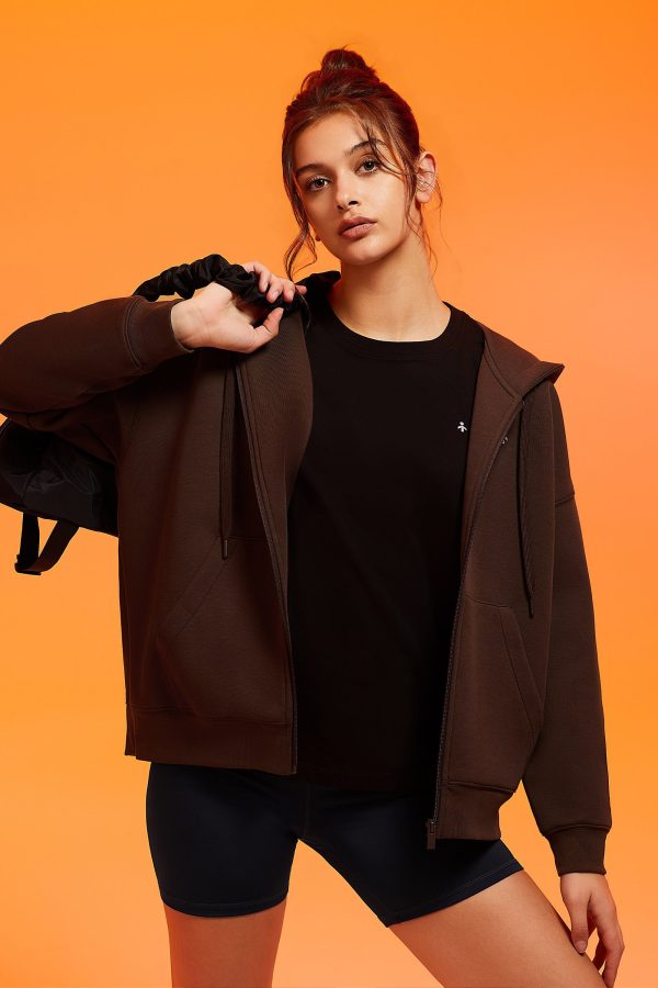 Full-Zip Athletic Hoodie - Image 5