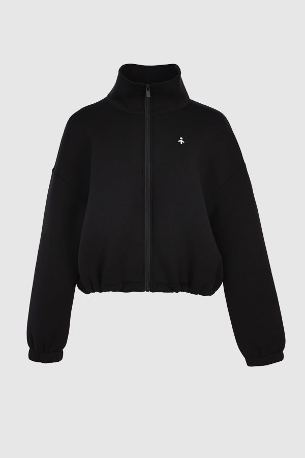 Full Zip Cropped Sweatshirt - Image 14